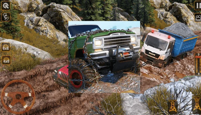 4Wheel Mountain Simulation Driving Game Nefermod