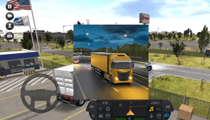 Truck Simulator Ultimate Truck Games with Great Graphics Nefermod